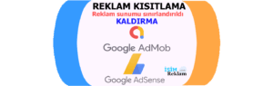 reklam sunum kaldırma admod
